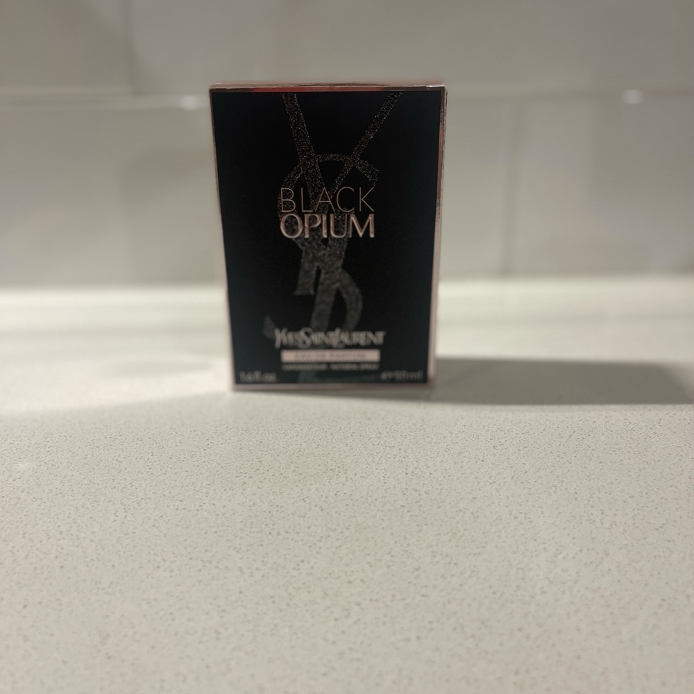 YSL black opium fragrance 50 ml full presentation